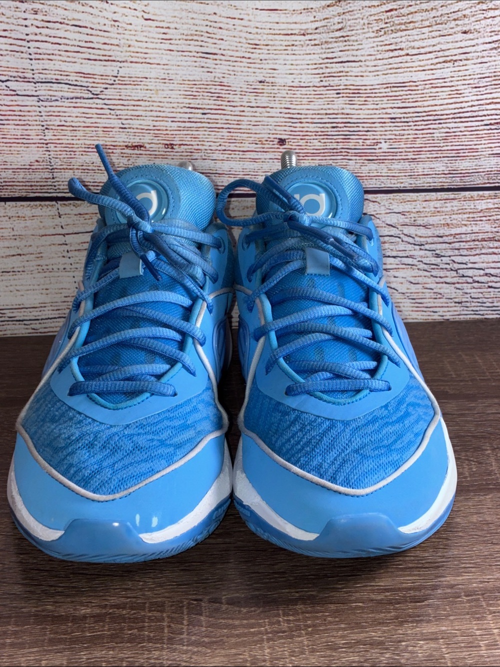 Pre Owned Men’s 8.5 KD 16 TB PROMO 'UNIVERSITY BLUE Sneakers - Picture 3 of 13